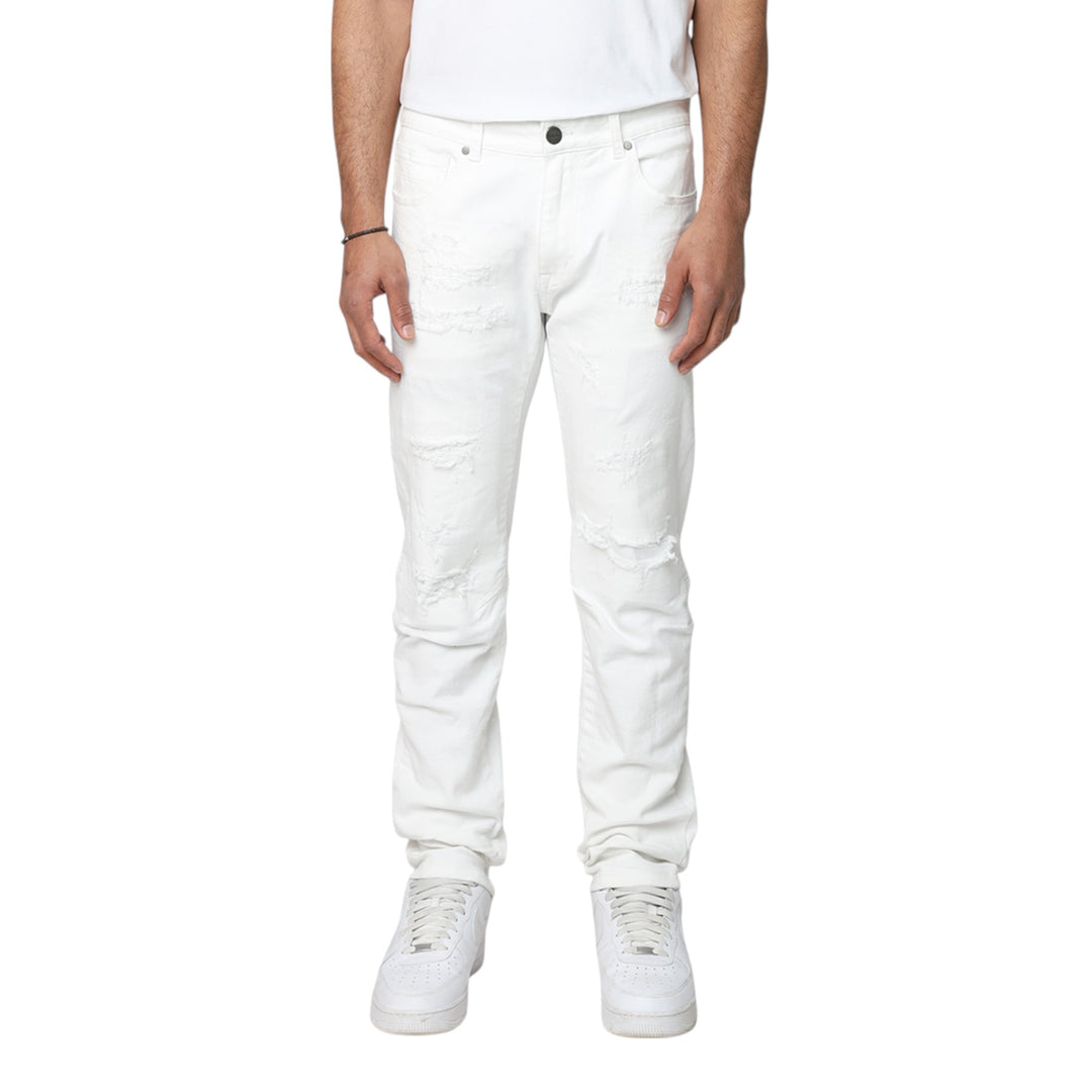 Smoke Rise Vintage Wash Jeans White