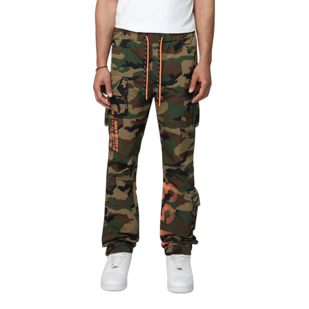 Smoke Rise Cargo Windbreaker Pant Camo