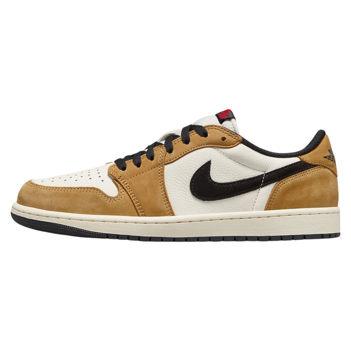 Air Jordan 1 Low OG Rookie of the Year Sail, Black, Golden Harvest