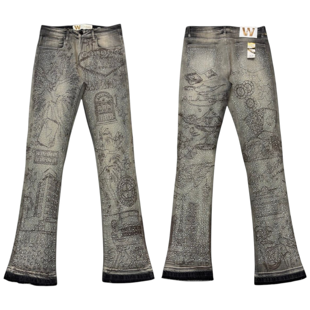 Waimea Stacked Jean Antique Grey