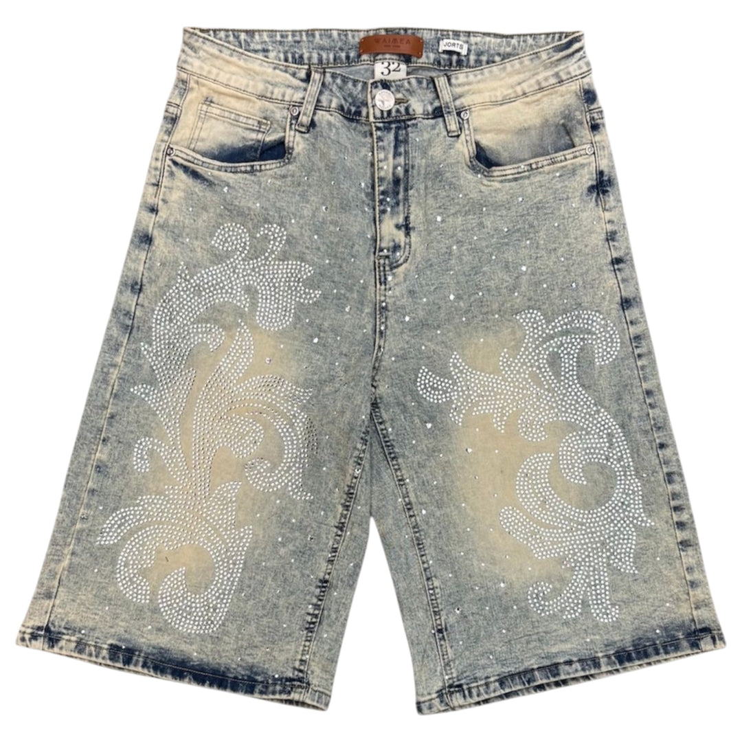 Waimea Denim Short Blue Wash