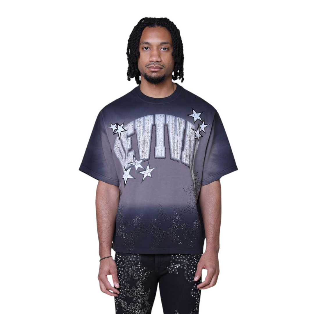 Smoke Rise Revival Stone Tee Black 1AA