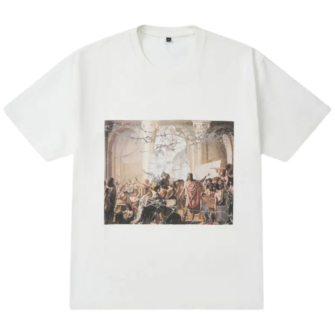 AlphaStyle Studio Vintage Tee White