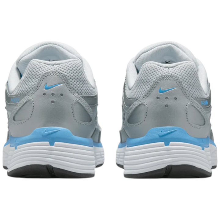 Nike P-6000 Metallic Pure Platinum And Blue