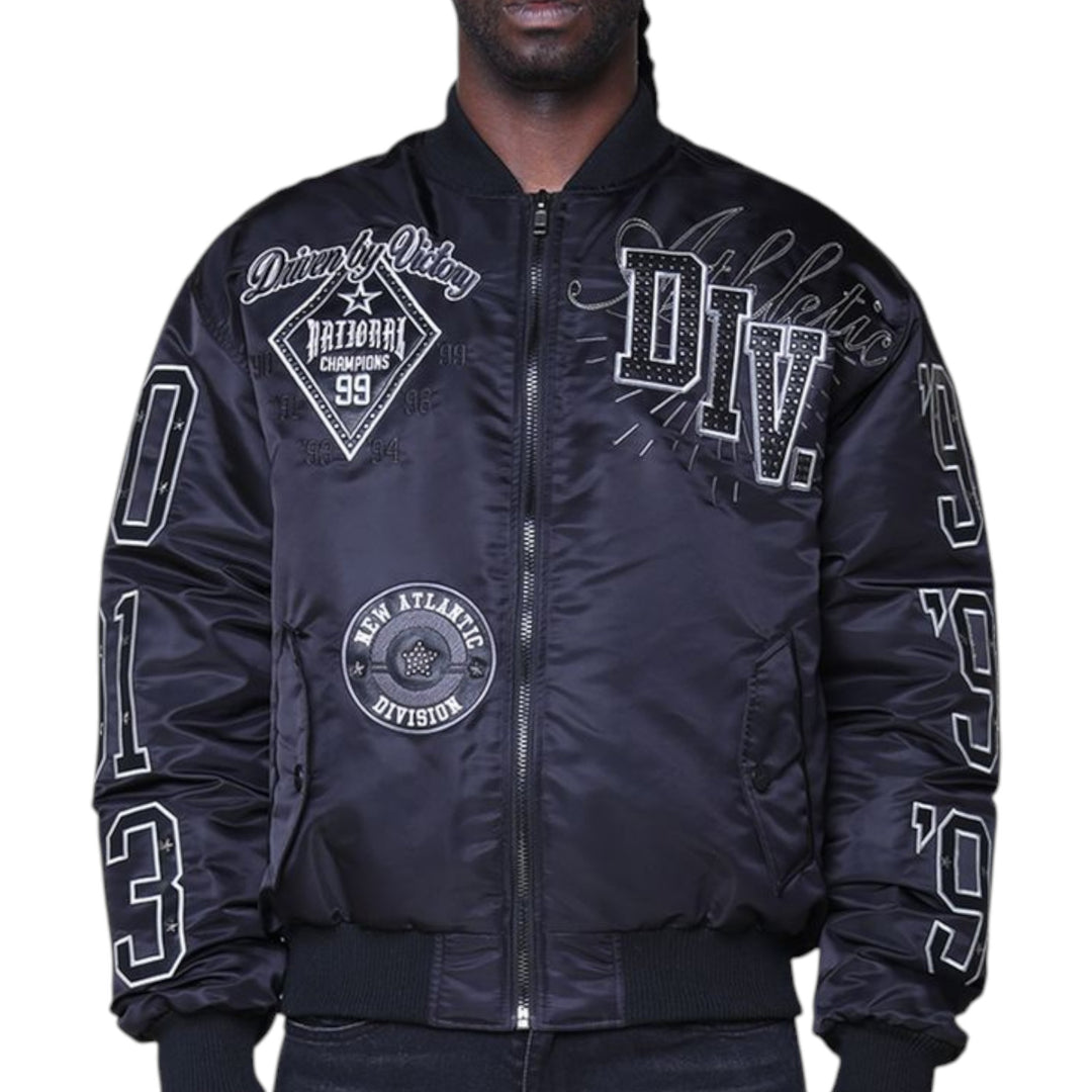 Smoke Rise Athletics MA-1 Jacket Black
