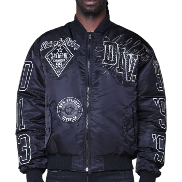 Smoke Rise Athletics MA-1 Jacket Black