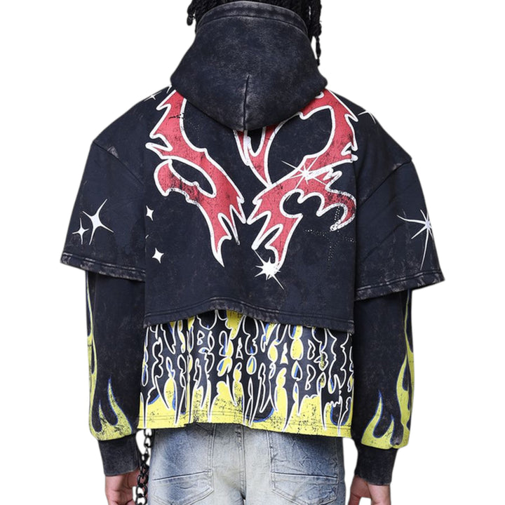 Smoke Rise Unbreakable 2 Oversize Hoodie Graphite