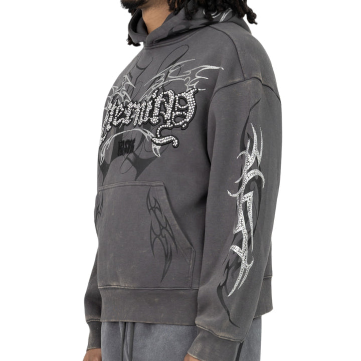 Smoke Rise Eternity Oversize Hoodie Asphalt