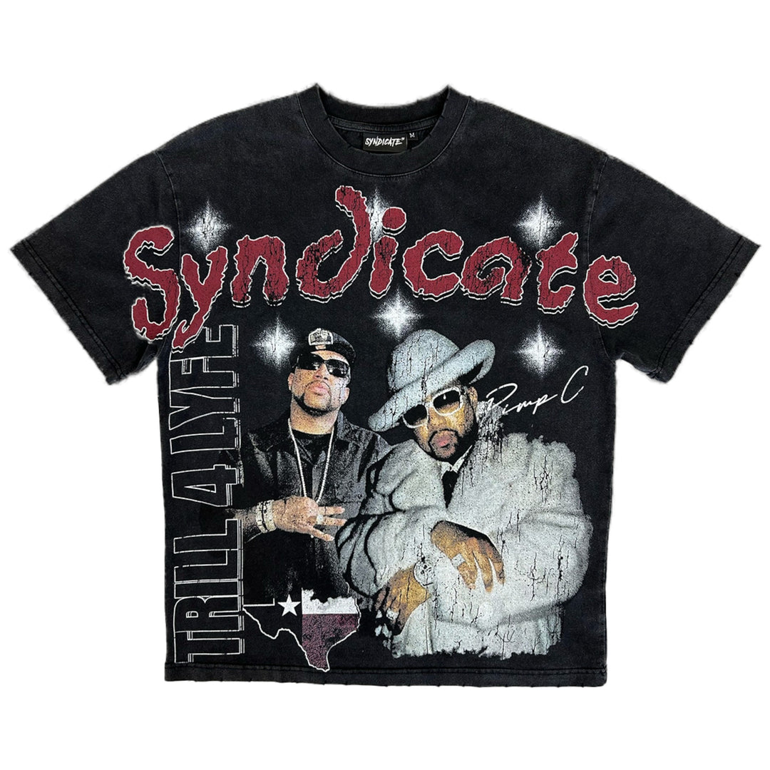 The Syndicate Trill Tee Black Wash