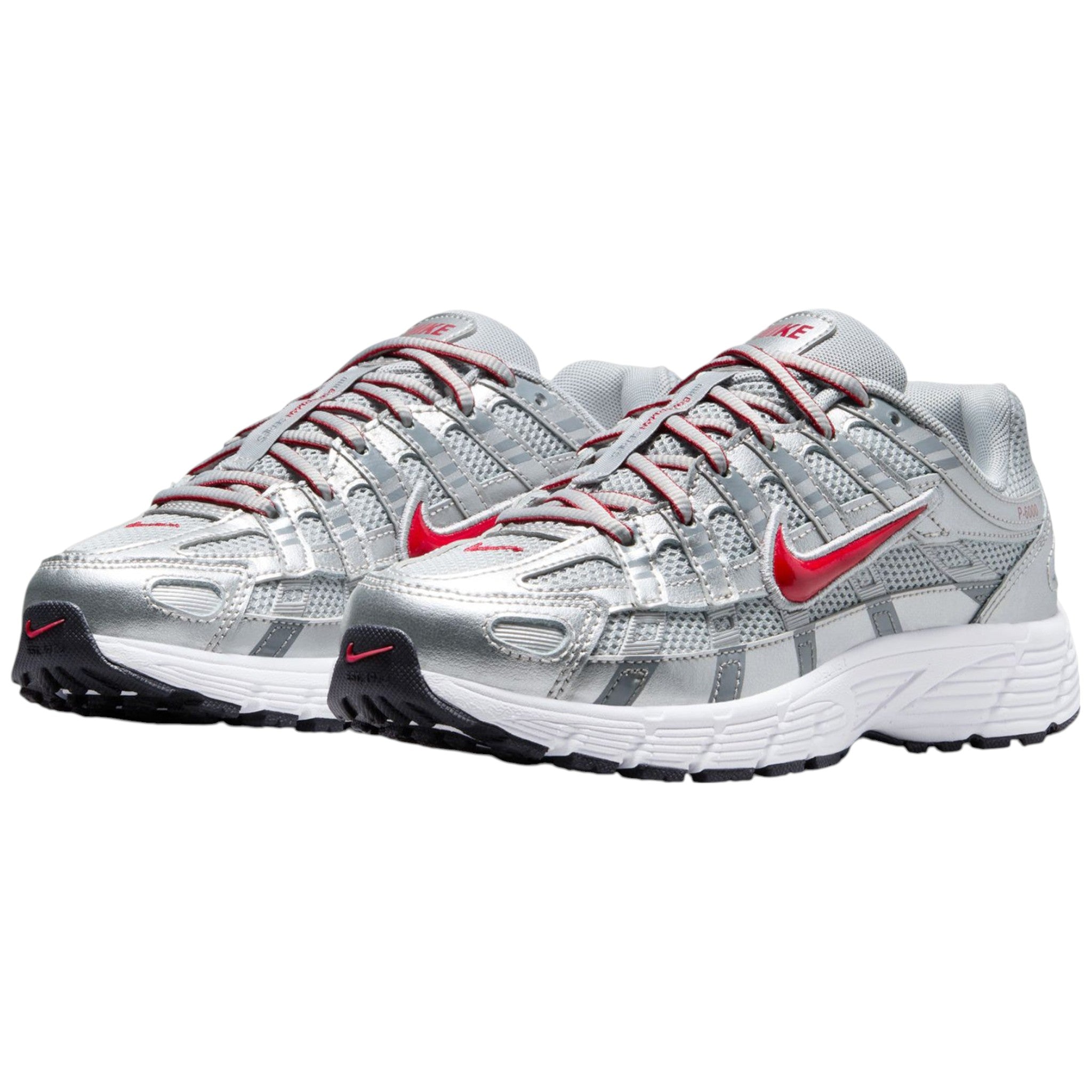 ★Nike P-6000 llic Silver Red ★ Nike P-6000 Metallic Silver Gym Red – Purple Carpet Miami