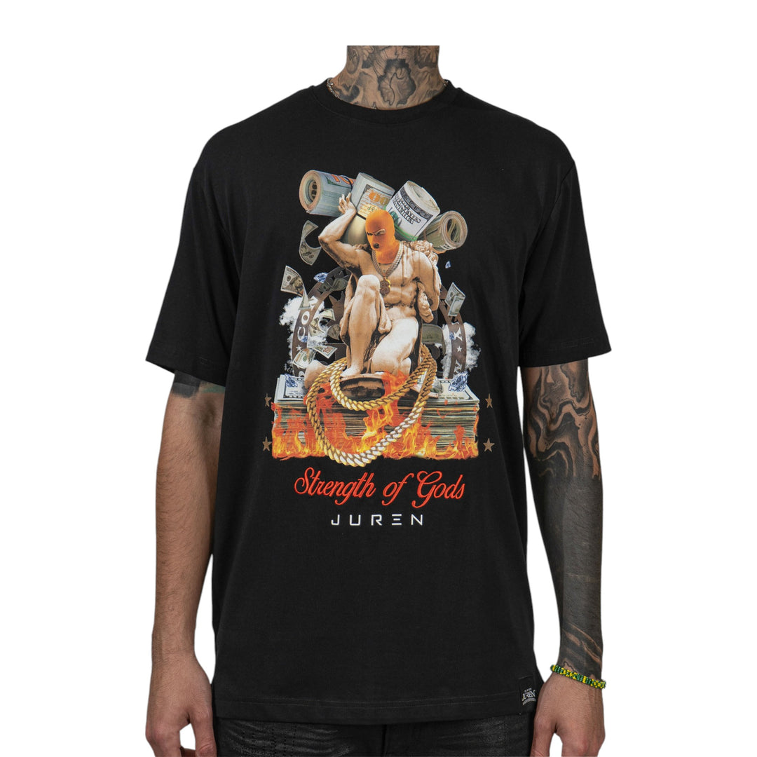 Juren Strength Of Gods Tee Black