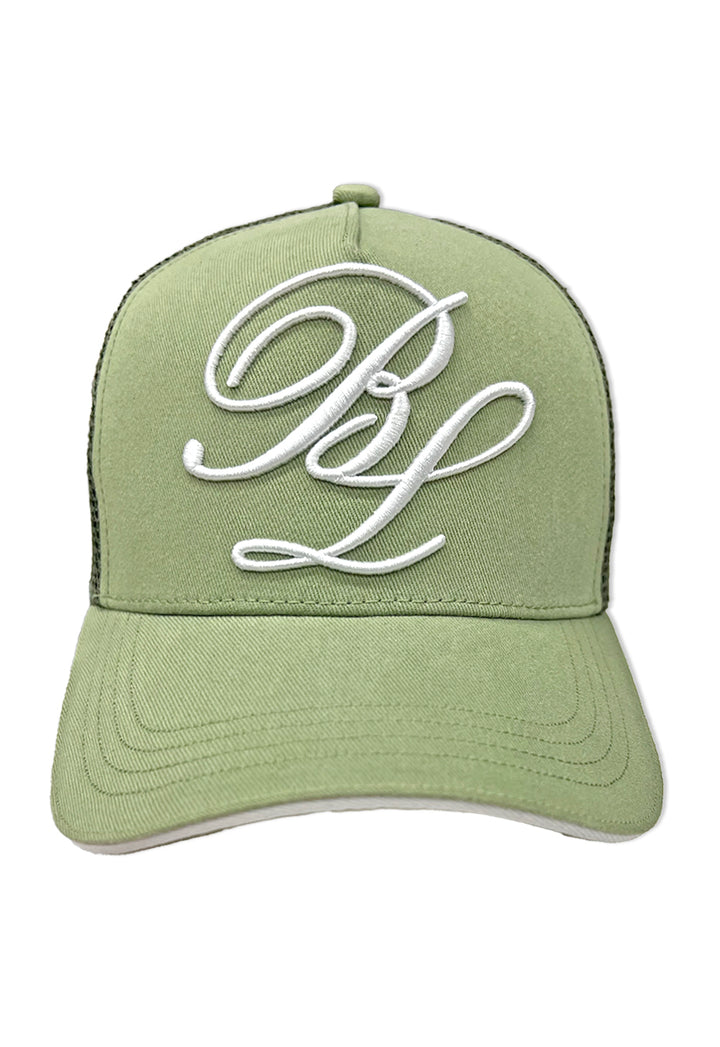 Blac Leaf Heart Of A Champion Sage Trucker Hat
