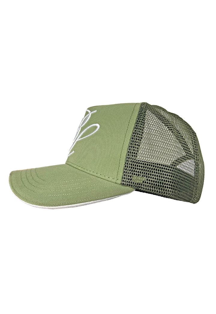 Blac Leaf Heart Of A Champion Sage Trucker Hat