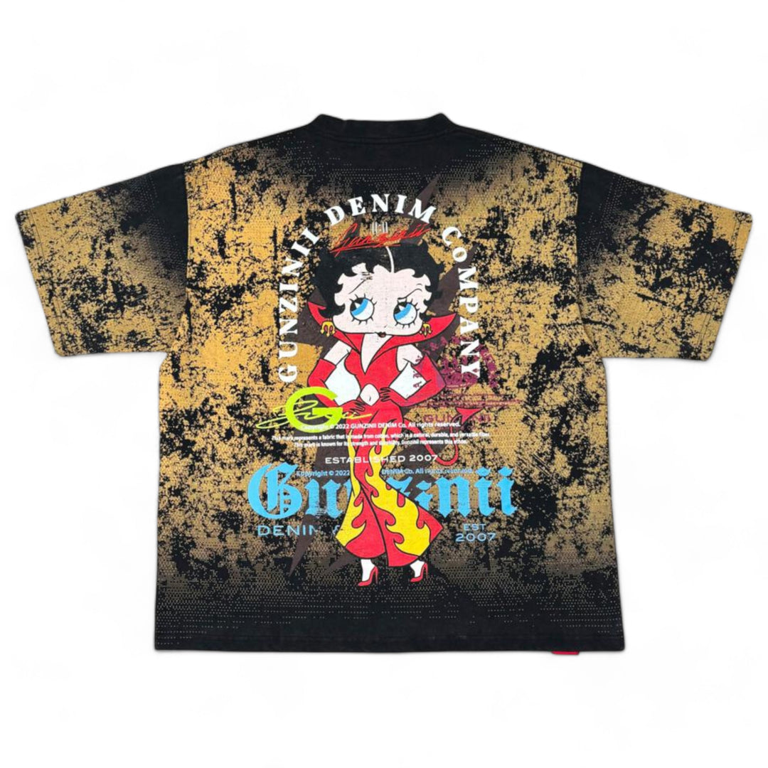 Gunzinii Betty Boop Tee Black