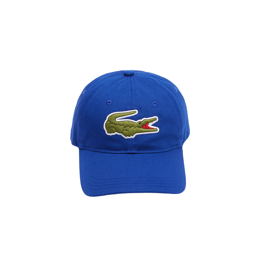Lacoste Logo Dad Hat Blue