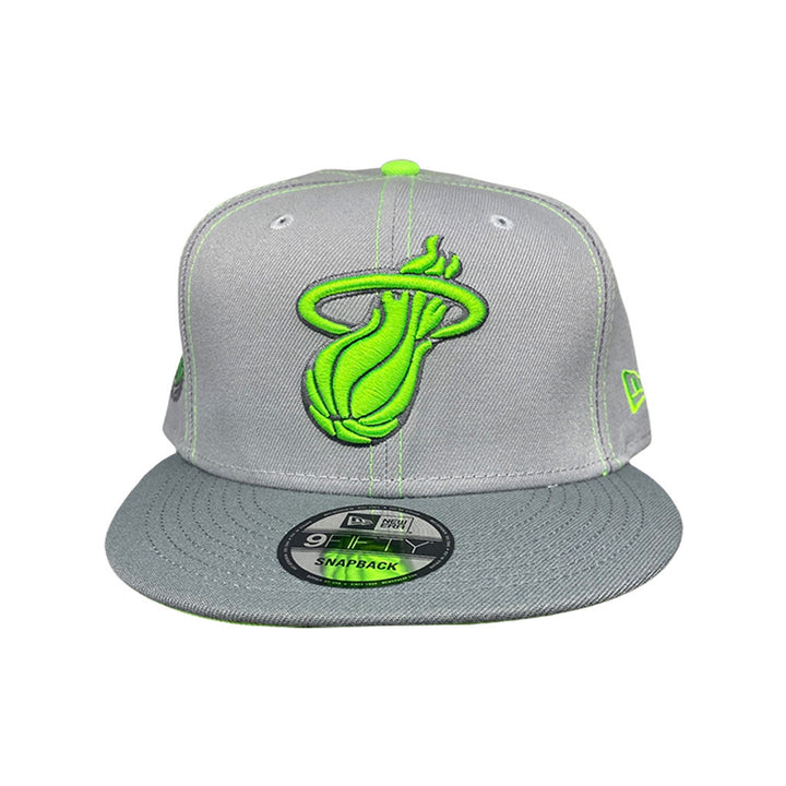 New Era 950 Miami Heat Green Shock Snapback