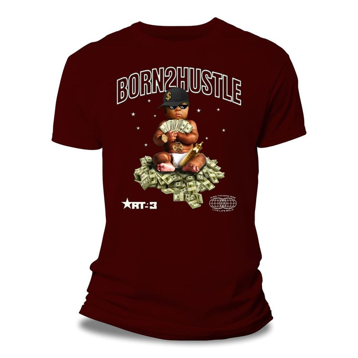 Risq Takers Born 2 Hustle TShirt