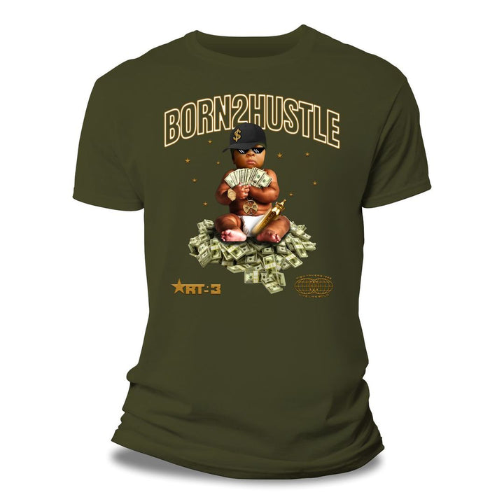 Risq Takers Born 2 Hustle TShirt