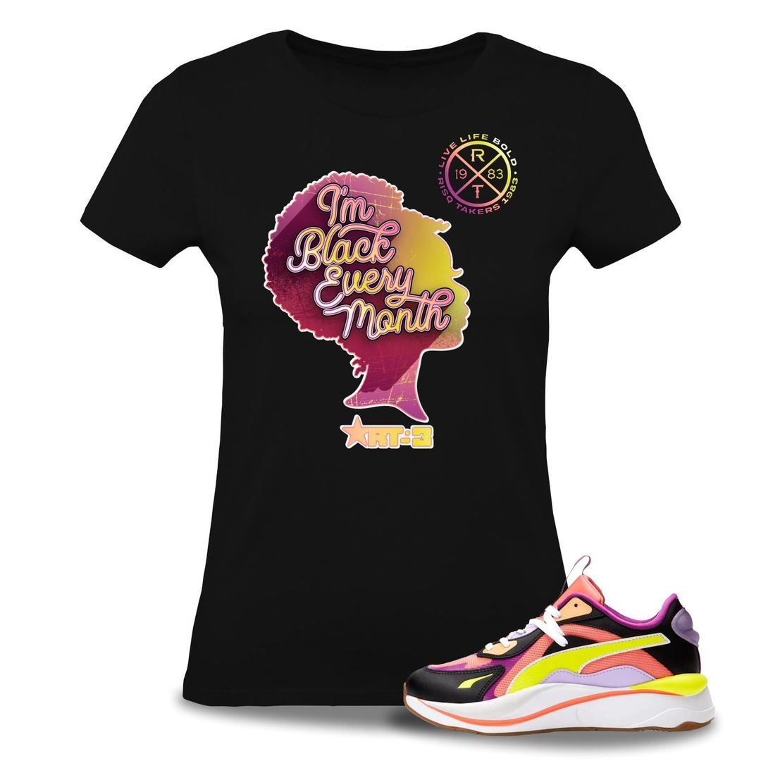 Women Risq Takers I'm Black T-Shirt