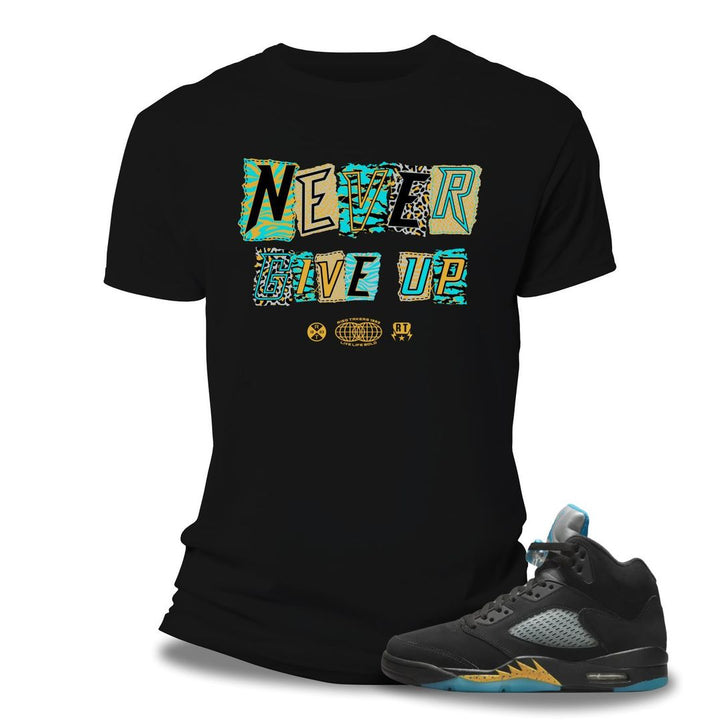 Risq Takers Never Give Up T-Shirt