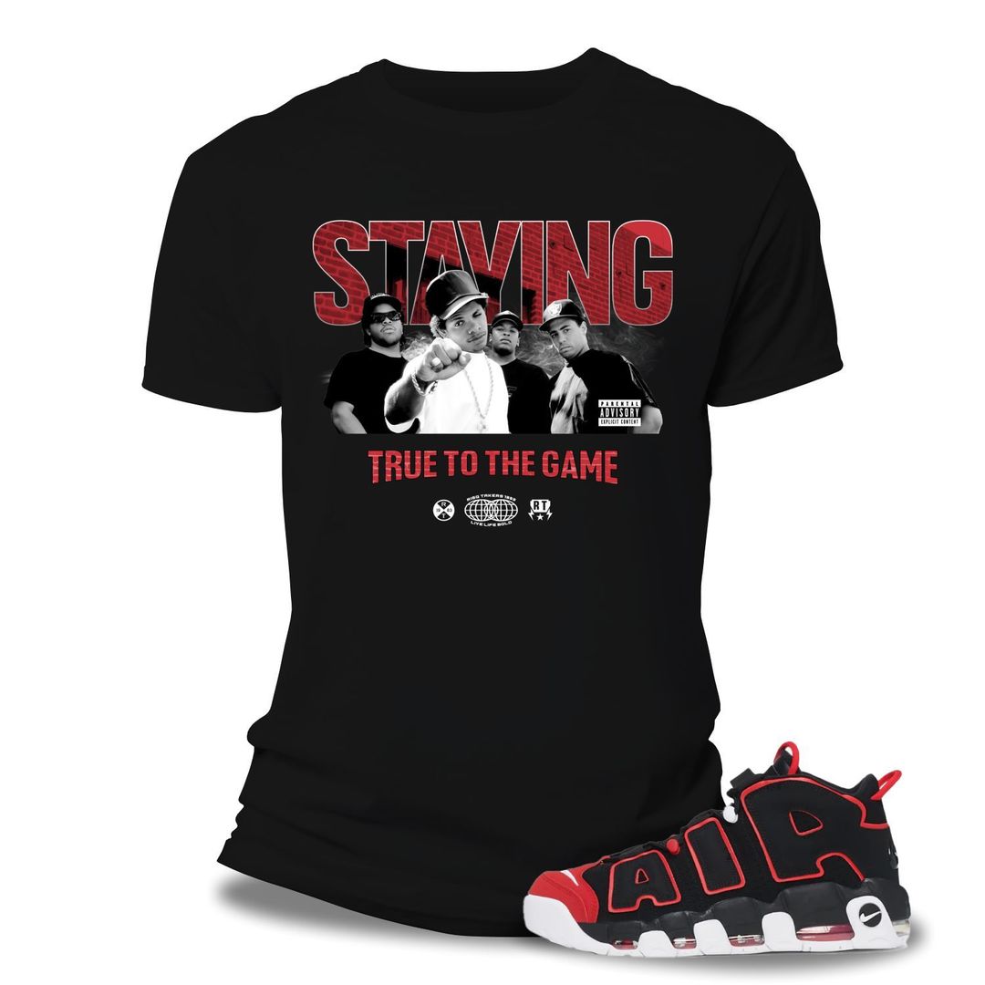 Risq Takers True To Game Tee Black
