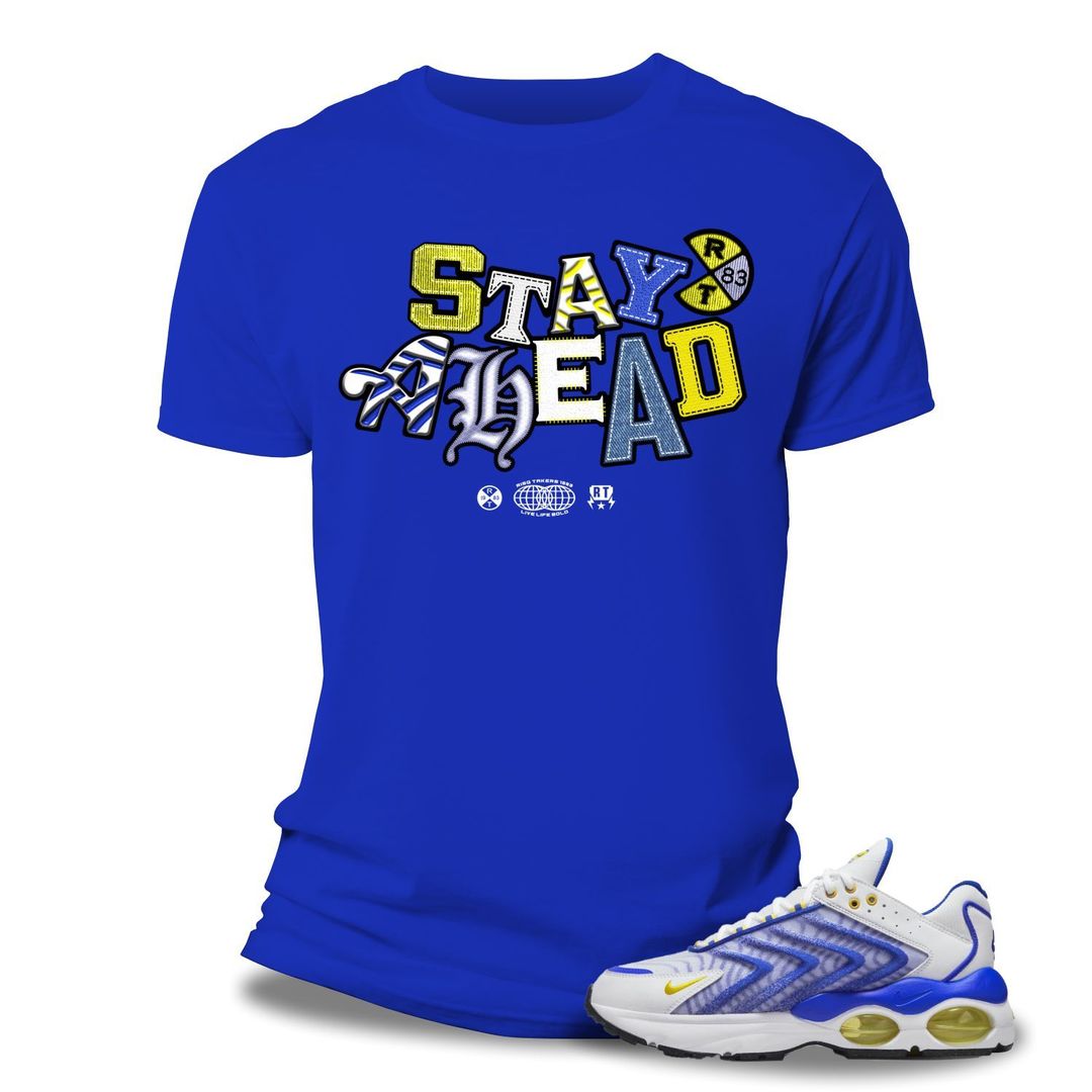 Risq Takers Stay Ahead Tee Royal