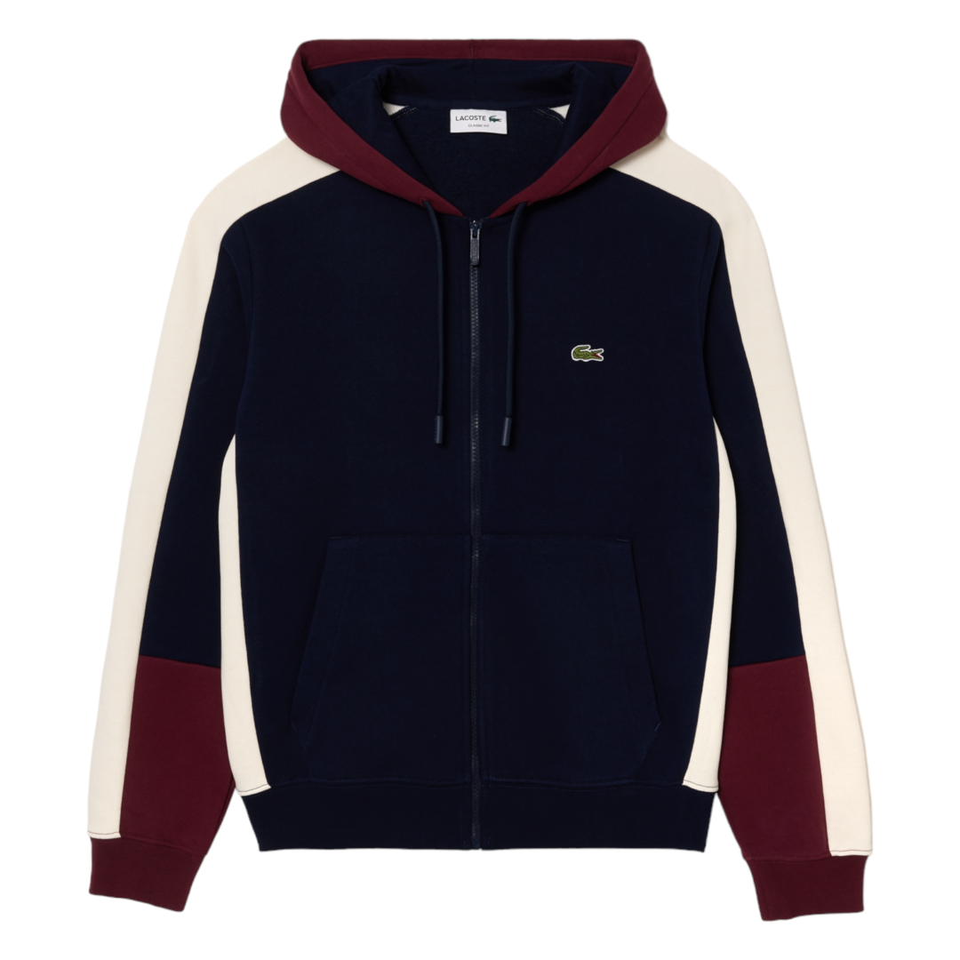 Lacoste color block hoodie sale