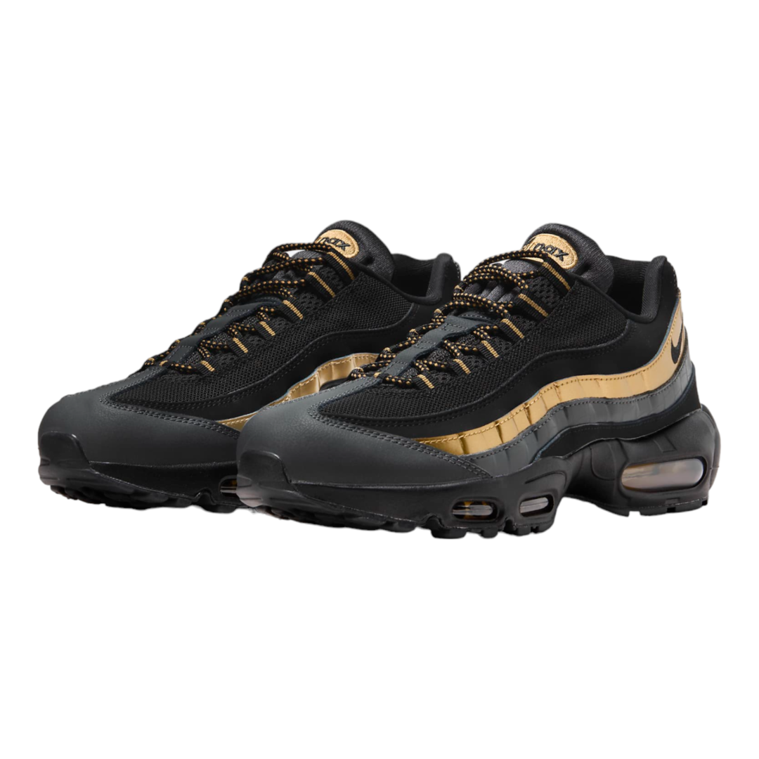☆大人気☆Nike Air Max 95 Premium Black/Gold Nike Air Max 95 Premium Black Metallic Gold – Purple Carpet