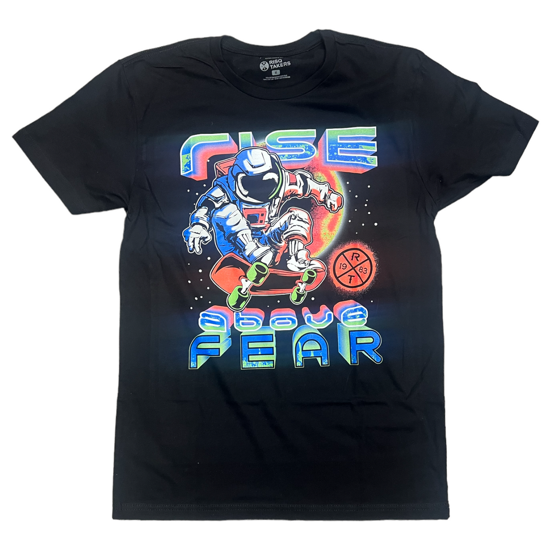 Risq Takers Rise Above Fear T-Shirt