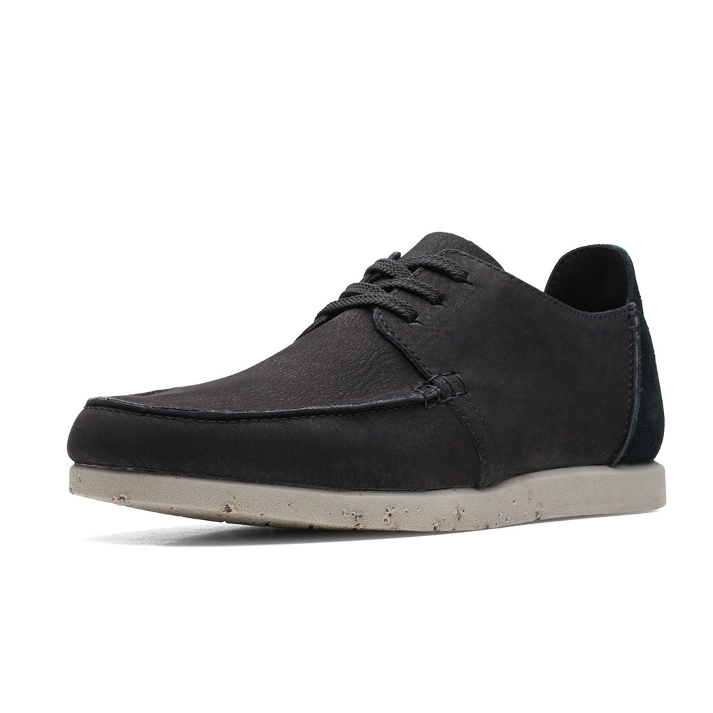 Clarks Shacrelite Low Black Nubuck