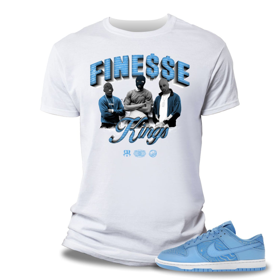 Risq Takers Finesse Kings Tee White