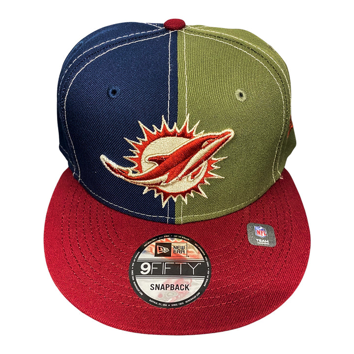 New Era 950 Miami Dolphins Snapback (Olive/Navy)
