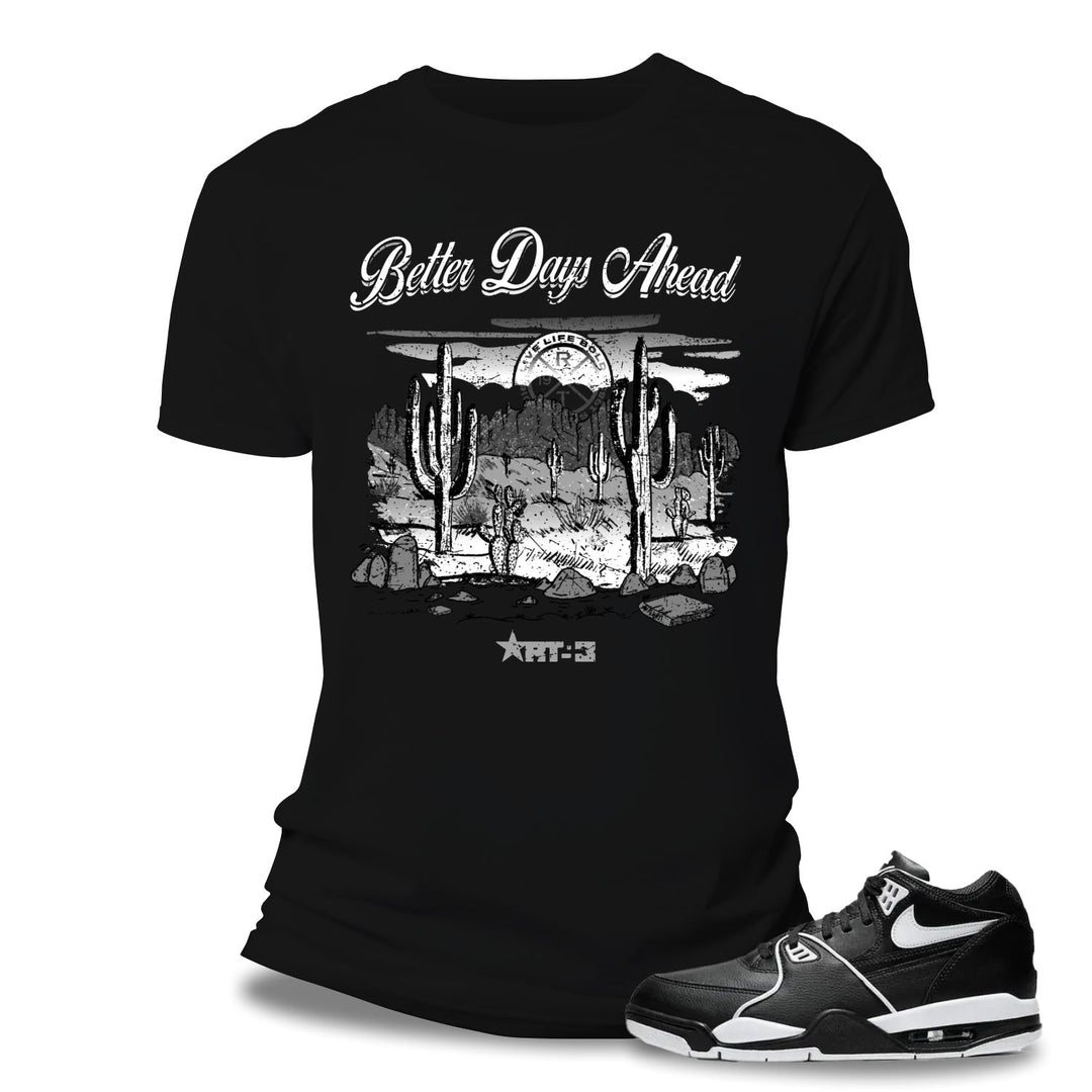 Risq Takers Better Days Ahead Black Tee