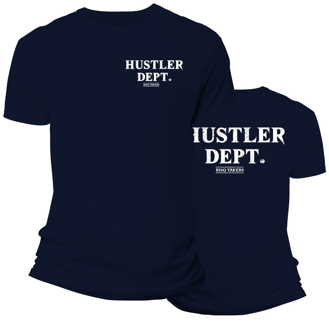 Risq Takers Hustler Dept T-Shirt Navy