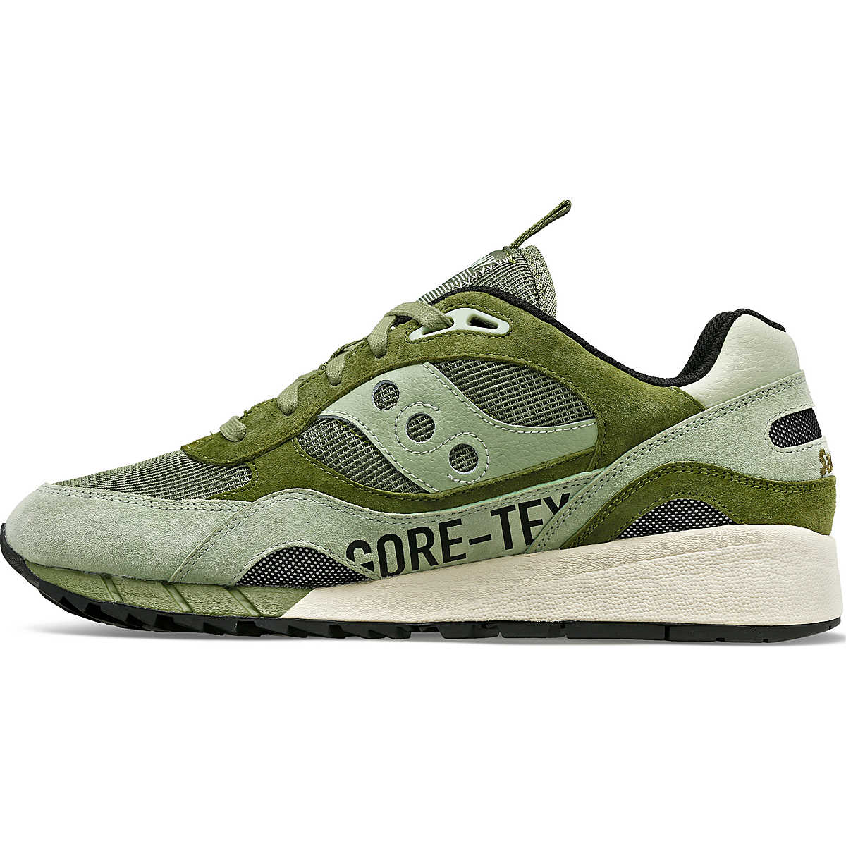 Saucony Shadow 6000 GTX Green Purple Carpet Miami