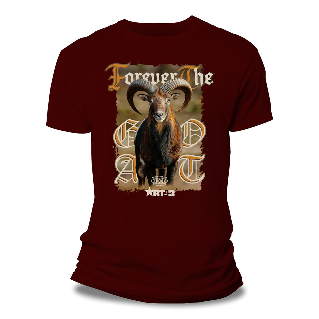 Risq Takers Forever The Goat Maroon T-Shirt