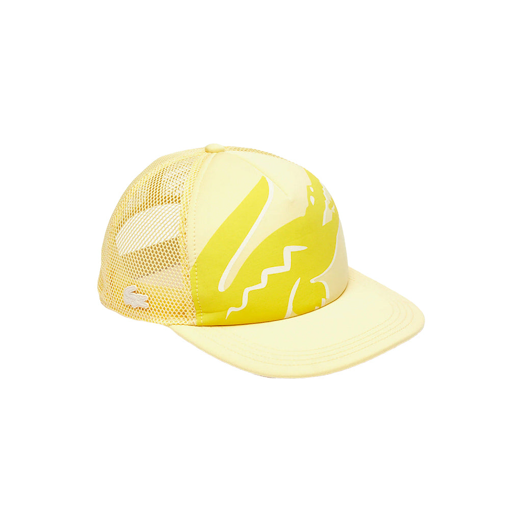 Lacoste Crocodile Trucker Hat