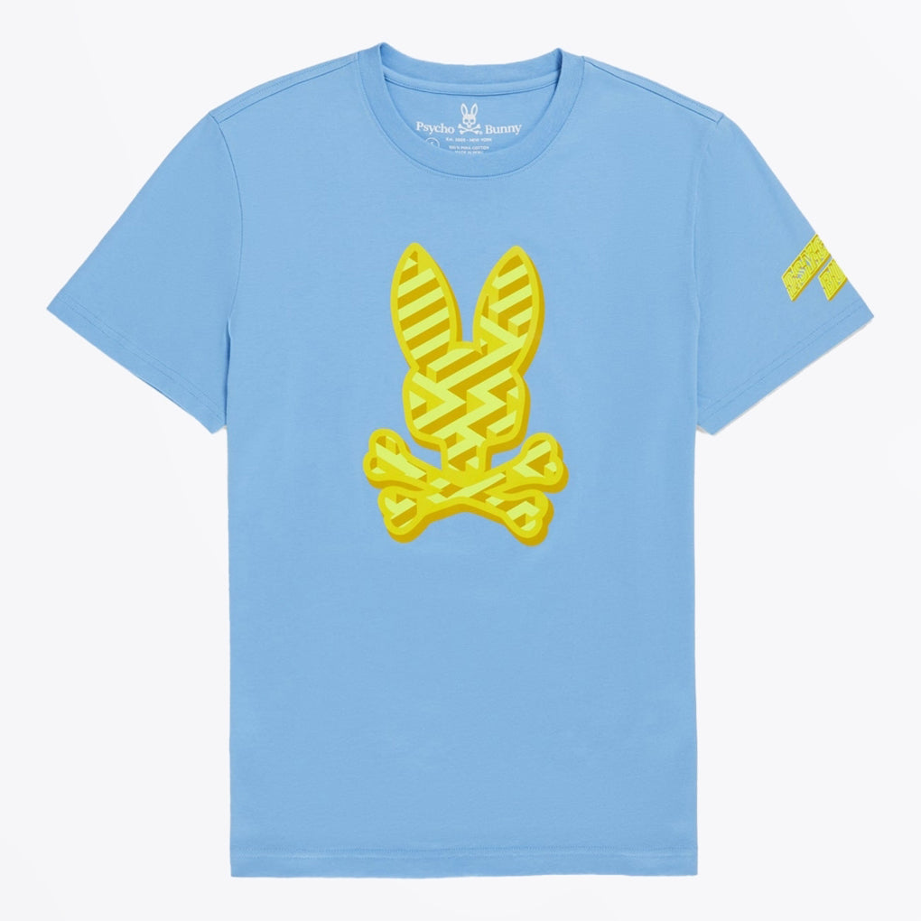 Psycho Bunny Mens Pisani Graphic Tee
