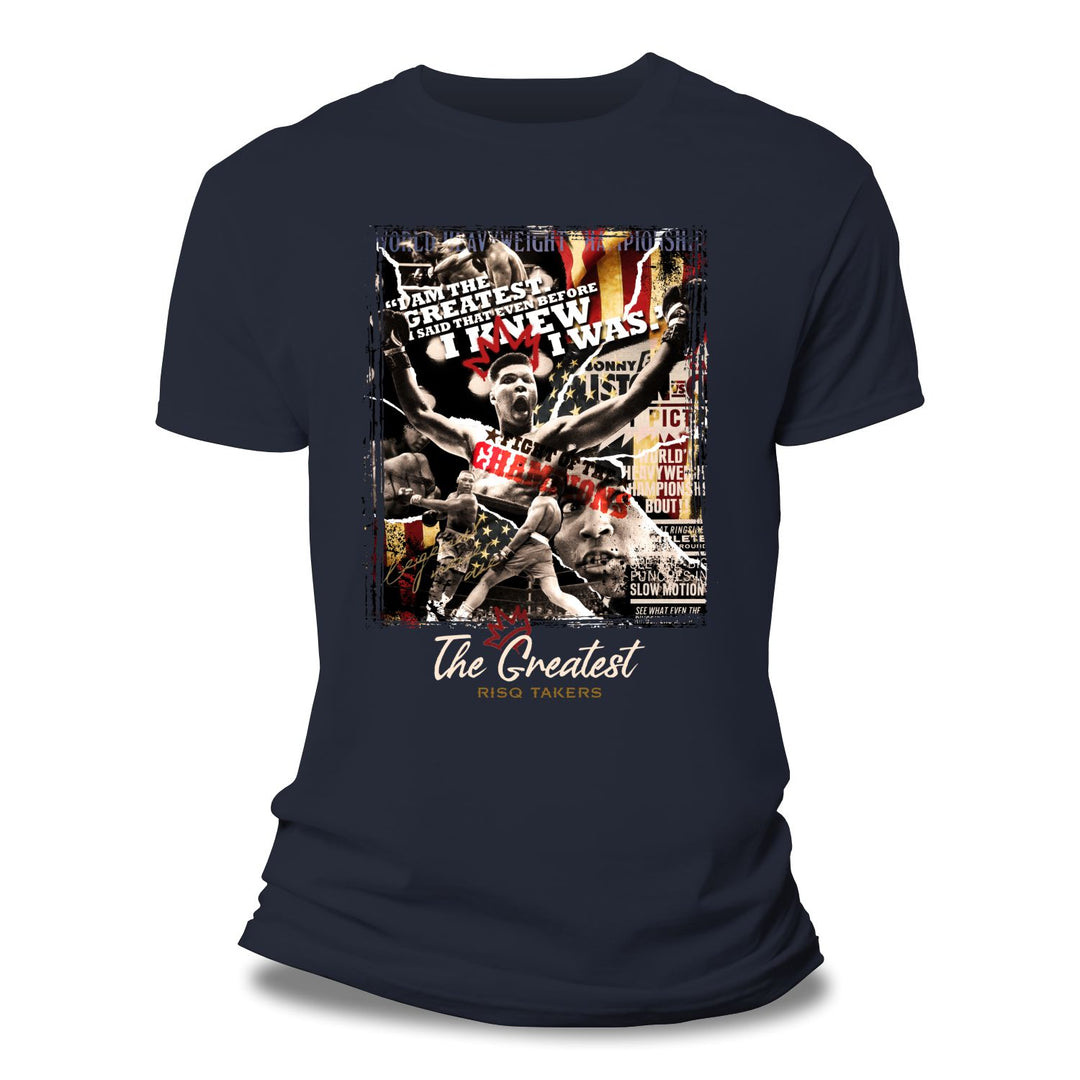 Risq Takers The Greatest T-Shirt Navy