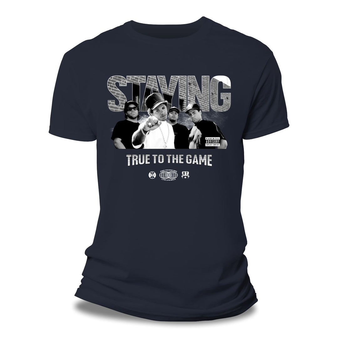 Risq Takers Live Life Bold T-Shirt Navy