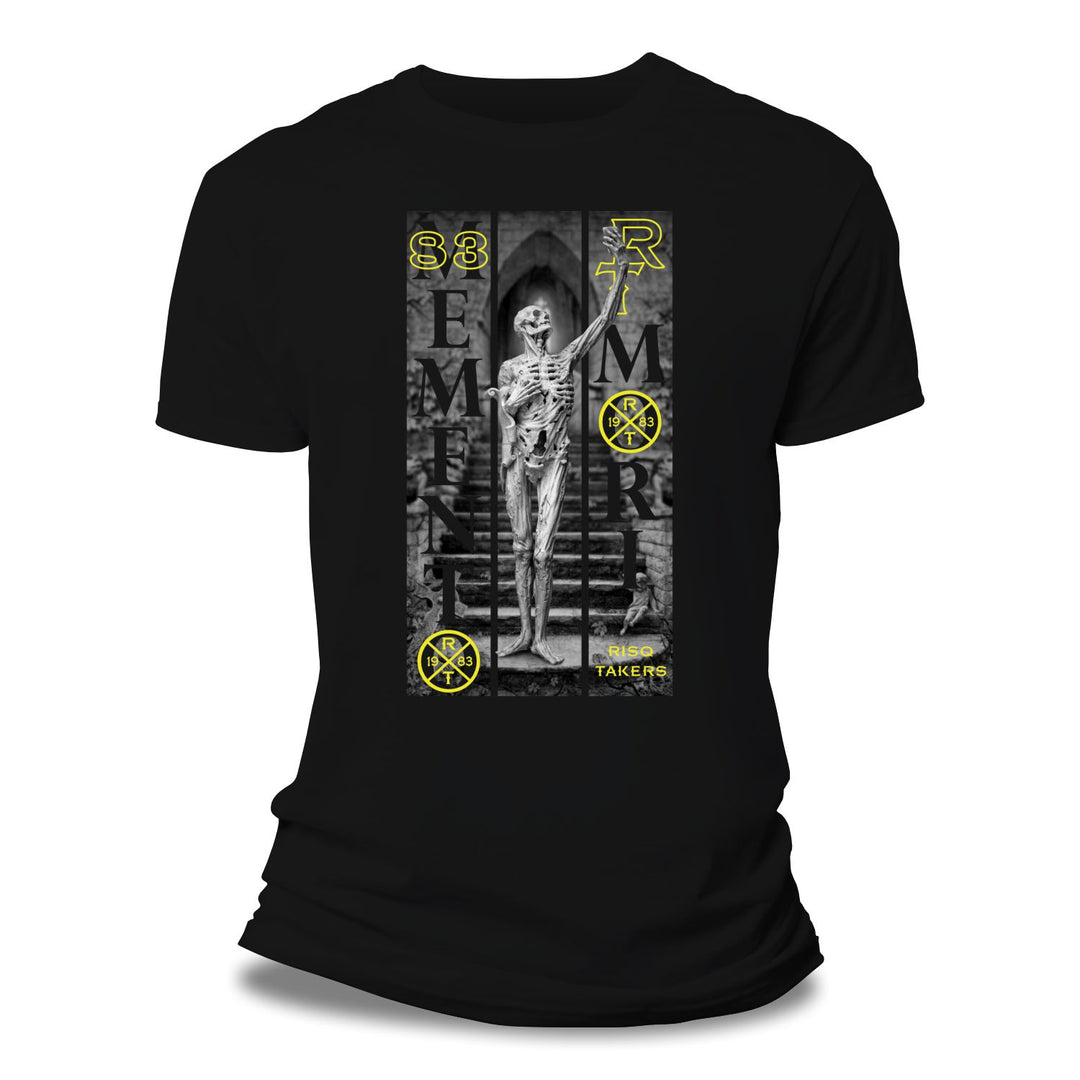 Risq Takers Mementi Mori T-Shirts Black
