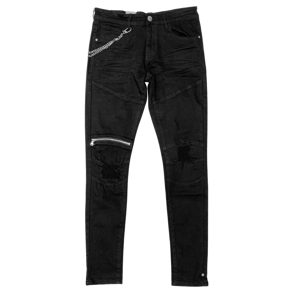 Reelistik Laguana Stretch Denim Black Purple Carpet Miami