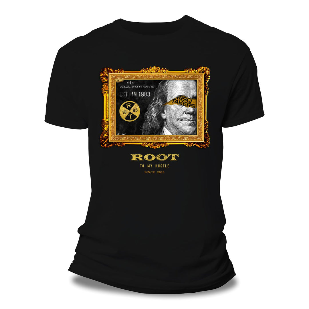 Risq Takers Root To My Hustle T-Shirt Black