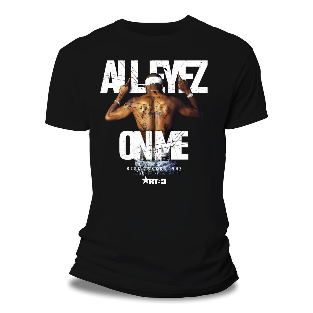 Risq Takers All Eyes On Me Tee Black