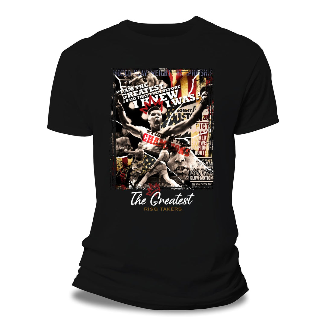 Risq Takers The Greatest T-Shirt Black