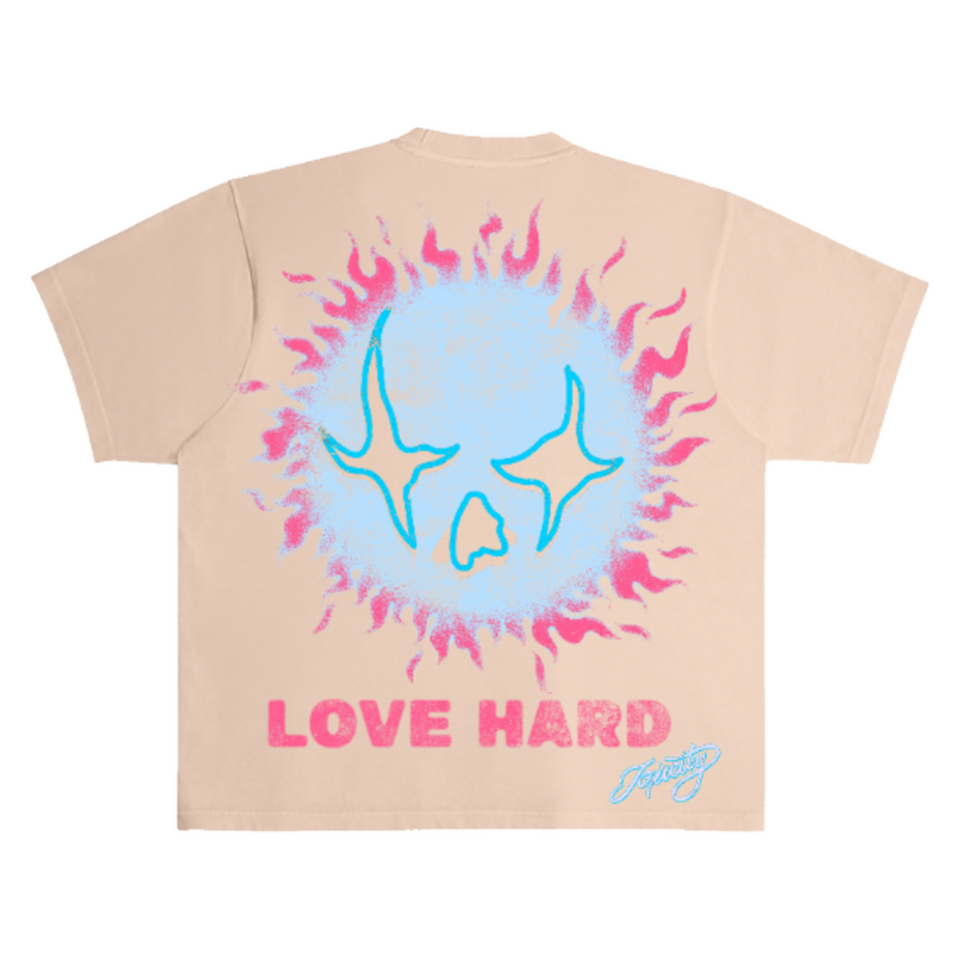 Toxicity Trouble In Paradise Oversized Box Tee