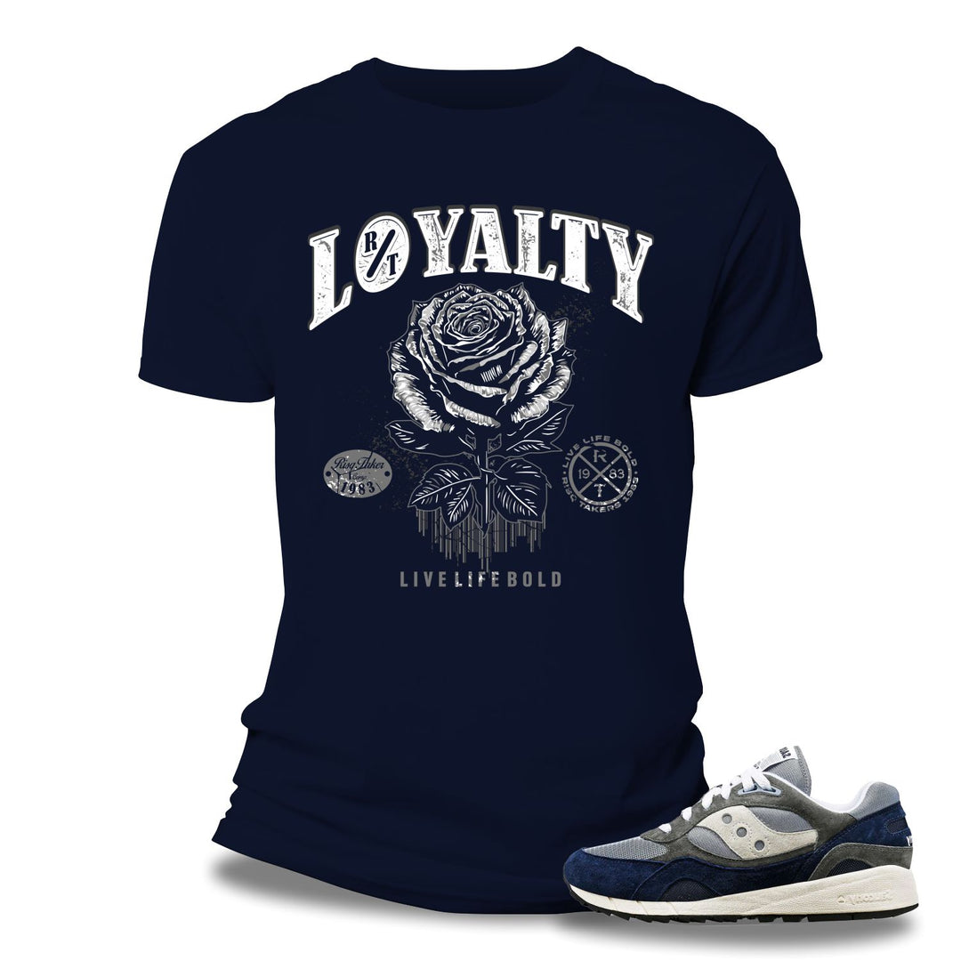 Risq Takers "LOYALTY" Tee Nvy