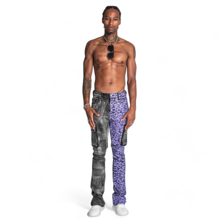 Armor Jeans Half Print Jeans