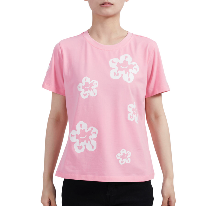 Roku Women Tear Drip Tee Pink