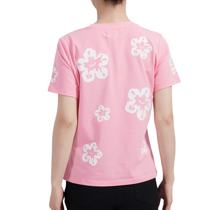 Roku Women Tear Drip Tee Pink